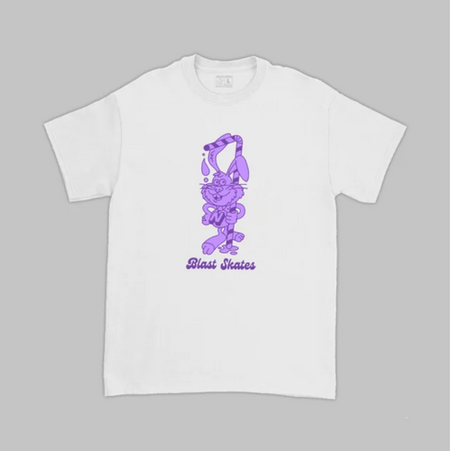 Blast Skates Nasir Tee - White