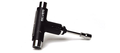 Silver Skate Tool - Black