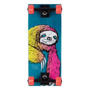 Welcome Sloth on Bunyip Complete Skateboard - 8.0"
