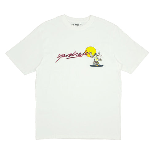 Yardsale Smoking Crow Tee - Off White