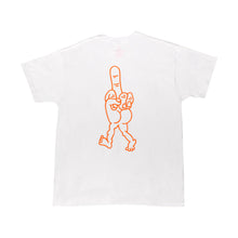Load image into Gallery viewer, Sour Finger Tee - White (Back print)