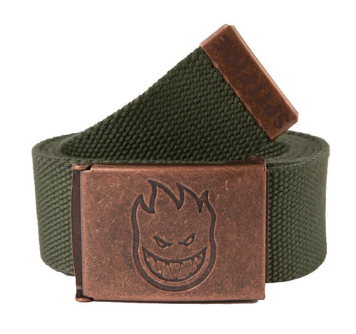 Spitfire Bighead Web Belt - Brass/Dark Army
