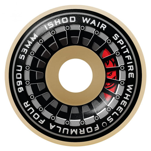 Spitfire Ishod Burnout Formula Four Classic 99d Wheels - 53mm