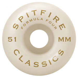 Spitfire Formula Four Classics 101d Wheels - 51mm