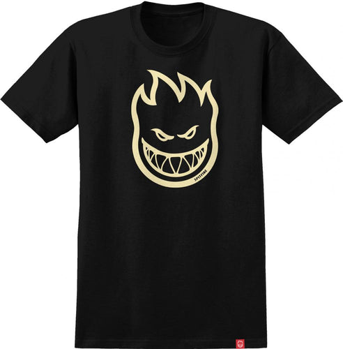 Spitfire Bighead Tee - Black/Raw