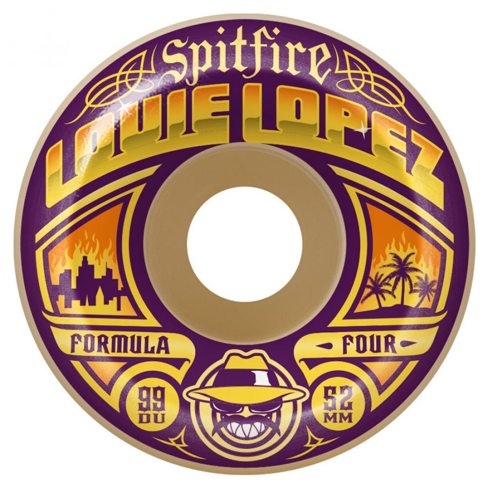 Spitfire Formula Four Lopez Especials Conical 99d Wheels - 52mm