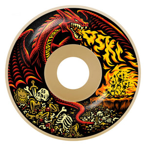 Spitfire Oski Formula Four Scorched Radial 99d Wheels - 55mm