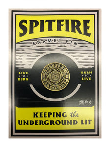 Spitfire Arson Department Lapel Pin Badge