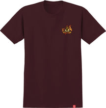 Load image into Gallery viewer, Spitfire Touch of Satan Tee - Burgundy