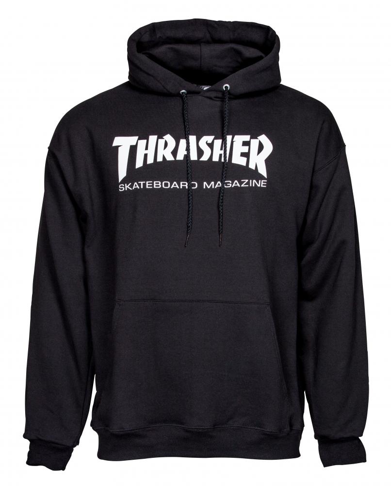 Thrasher Mag Logo Hoodie - Black