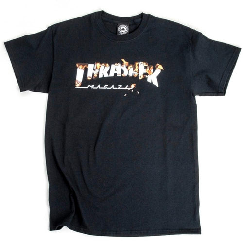 Thrasher Intro Burner Tee - Black