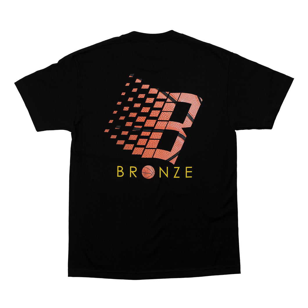 Bronze 56k B Logo Basketball Tee - Black