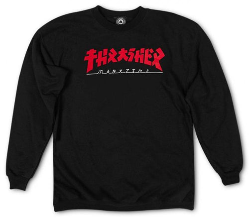 Thrasher Godzilla Crew - Black