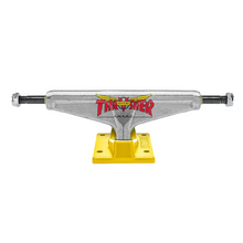Load image into Gallery viewer, Thrasher x Venture 5.6 Polished/Yellow Trucks - (PAIR)