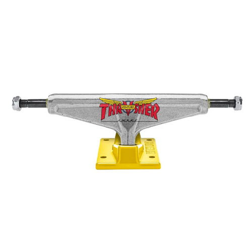 Thrasher x Venture 5.6 Polished/Yellow Trucks - (PAIR)