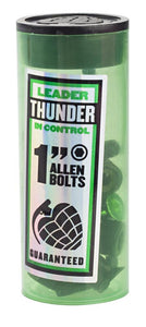 Thunder 1" Allen Bolts - Black/Green
