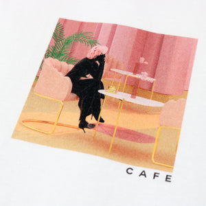 Skateboard Cafe Unexpected Beauty Tee - White