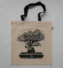 Load image into Gallery viewer, Seed Bonsai Tote Bag - Natural/Black