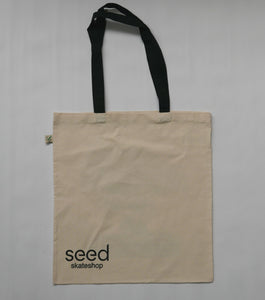 Seed Bonsai Tote Bag - Natural/Black