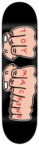 Toy Machine new Fists Deck - 8.5