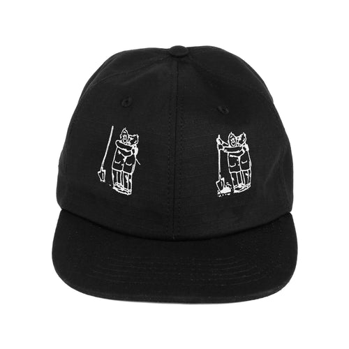 Pass~Port W.C.W.B.F 6 Panel Cap - Black