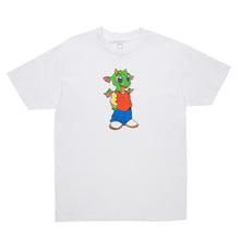 Load image into Gallery viewer, WKND Dino Dude Tee - White