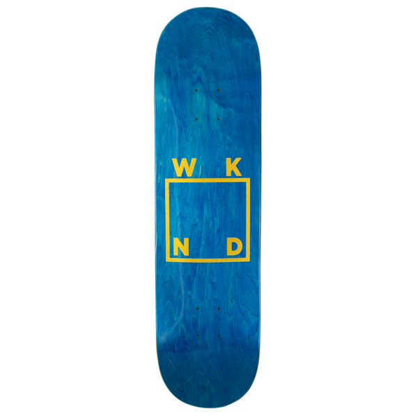 WKND Glitter Square Logo Deck - 8.38