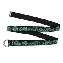 Load image into Gallery viewer, WKND Temple Belt - Black/Green