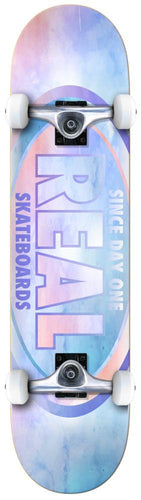 Real Oval Watercolour Complete Skateboard - 8