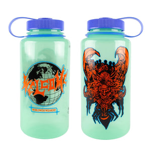 Welcome Menagerie Glow in the Dark Water Bottle - 1L
