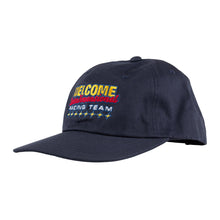 Load image into Gallery viewer, Welcome Race Team Snapback Cap - Navy