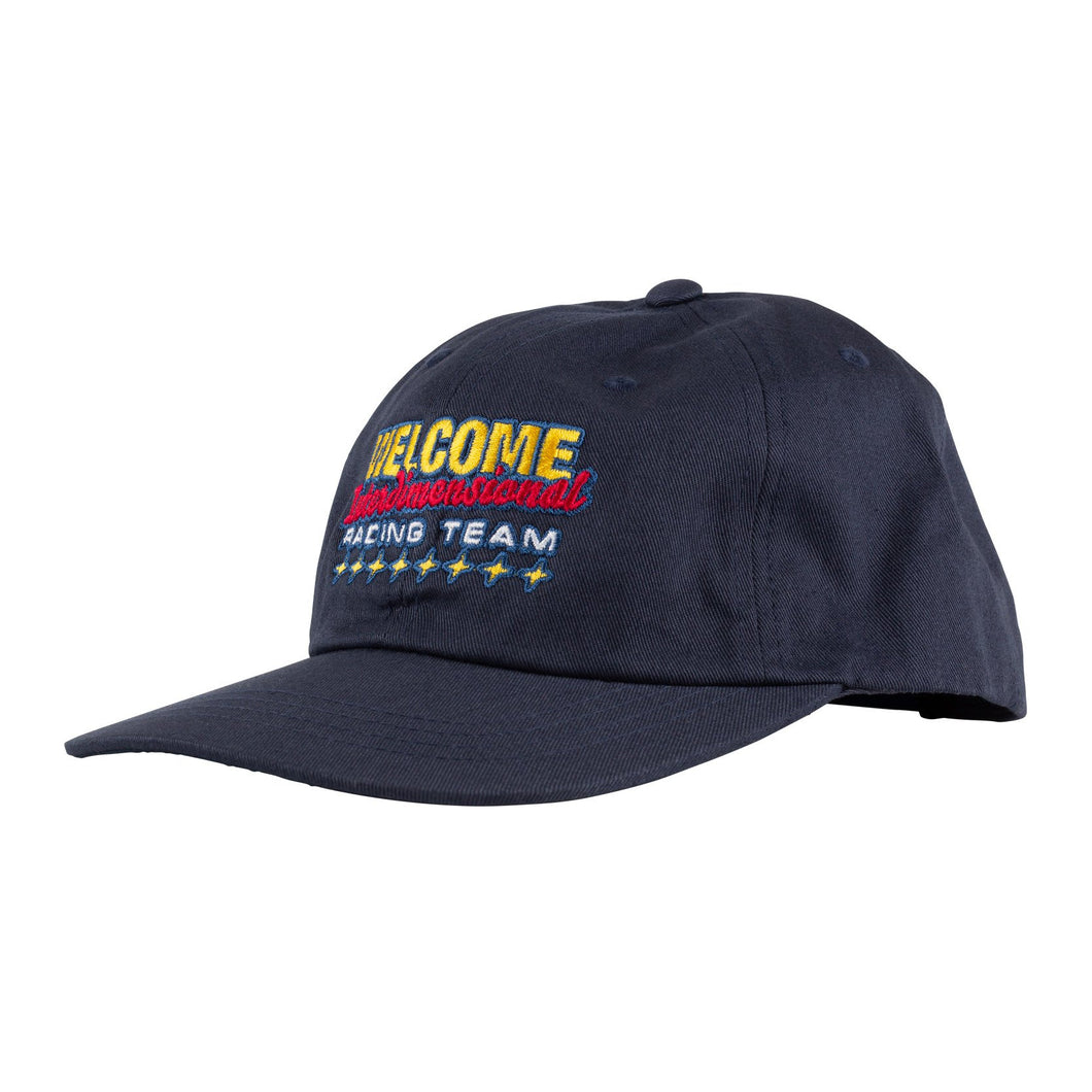 Welcome Race Team Snapback Cap - Navy