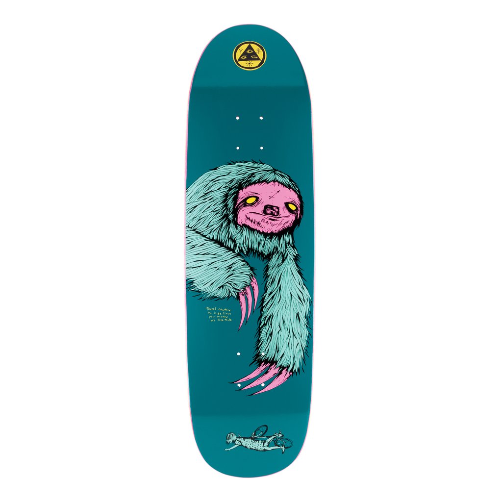 Welcome Sloth on Antheme Deck - 8.8