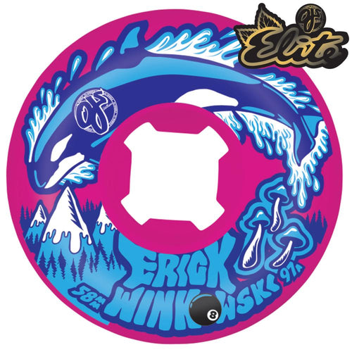 OJ Winkowski Killer Whale 97a Hardline Pink Wheels - 58mm