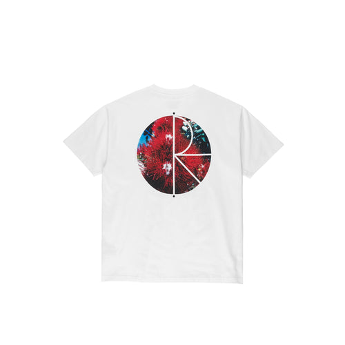 Polar Skate Co Callistemon Fill Logo Tee - White