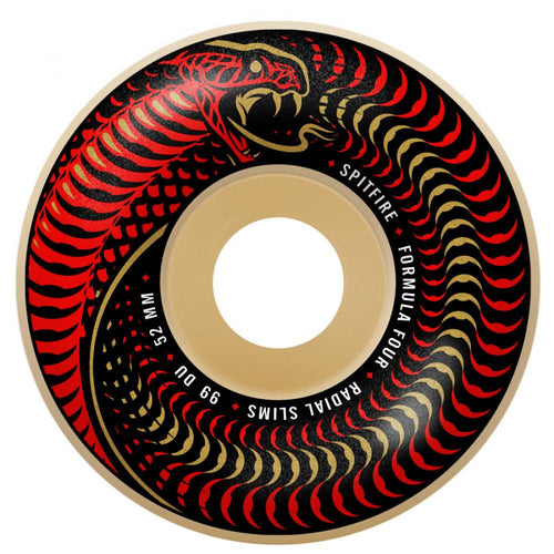 Spitfire Formula Four Venomous Radial Slim 99d Wheels - 54mm