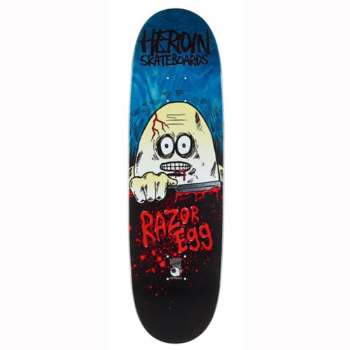 Heroin Razor Egg Deck - 9.125