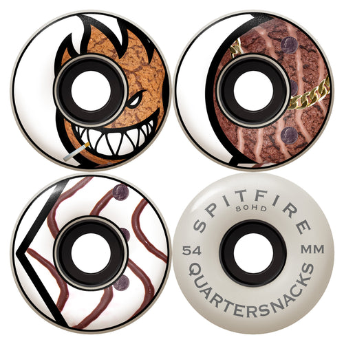 Spitfire x Quartersnacks 80HD Cruiser Wheels - 54mm