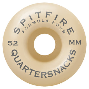Spitfire x Quartersnacks Formula Four Classics 99d Wheels - 52mm
