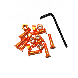 Sunday Hardware 7/8" Allen Bolts - Orange Anodised